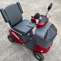スズキ　セニアカーET4D レッドメタリック