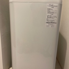Panasonic洗濯機 2017年製の画像