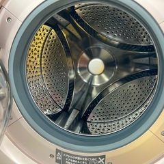 【愛品館江戸川店】保証充実　シャープ　2022年製　7.0kgドラム式洗濯乾燥機　ES-S7G-NLの画像