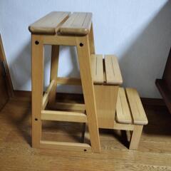 折りたたみステップチェアーの画像