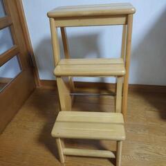 折りたたみステップチェアーの画像