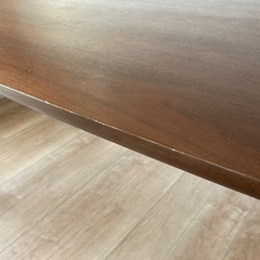 【値下げ】リビングテーブル(高さ73cm、テーブル80×135cm)イス4つ付きの画像