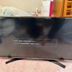 43型テレビほぼ未使用