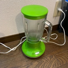 昭和レトロ　グリーン　東芝　ミキサー　MX-900G