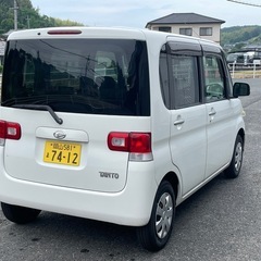 車検受けたばかりR9.5.29まで！タイヤ交換済で整備渡し！H22年式タント　X の画像