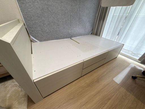 ニトリ セミダブルベッドフレーム(ジオ チェスト40J WW) ニトリ セミダブルベッドフレーム ジオ チェスト40J 2139200 取扱説明