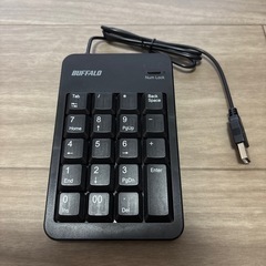 テンキー ブラック BSTK100 [有線 /USB]
