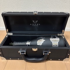 ANGELシャンパン 空ボトル&ケース