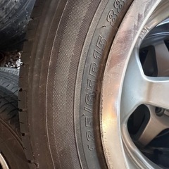希少　深リム MXS アルミホイール15インチ 6.5j 4Hの画像