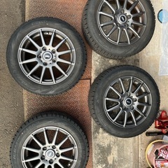 スタッドレス4本セット 185/60R15 Wedsホイール付き...