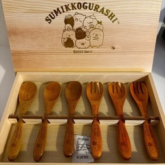 [新品未使用]すみっコぐらし　カトラリーセットの画像