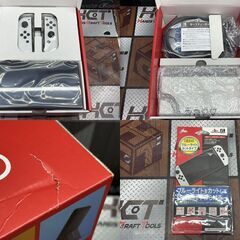 【未使用】任天堂 HEG-S-KAAAA Nintendo Switch スイッチ 有機ELモデル 専用保護フィルム付き【ハンズクラフト佐賀】の画像