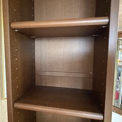 取りに来てくださる方に 1.8万 本棚 高さ2m 幅29cm 奥行き19cm エースラック/カラーラック 大洋Shelfit ブラウン スリムラック 隙間にの画像