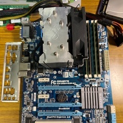 LGA1155 マザーボード CPU i7-2600K メモリ16GB CPUクーラー付き セット ③の画像