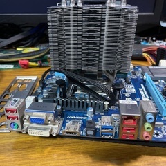 LGA1155 マザーボード CPU i7-2600K メモリ16GB CPUクーラー付き セット ③の画像