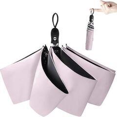 【新品】日傘 超軽量 UVカット率 100% 完全遮光 遮熱 ワ...