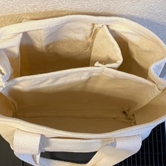 仕切りバッグ　お散歩バッグ　おつかいバッグの画像
