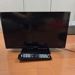 小型テレビ　画面43✕23センチの画像
