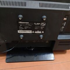 小型テレビ　画面43✕23センチの画像