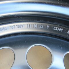 新車外しE13ノート★日産純正16インチスチールホイール、カバー4本セットの画像