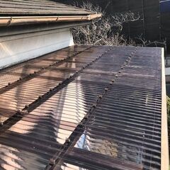 波板張り替え，修理致します