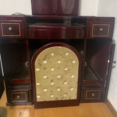 三面鏡 ドレッサー レトロ 嫁入り道具の画像