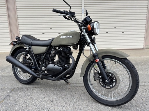 ⭐️自賠責3年付❗️Kawasaki.250TR⭐️プラグ・グリップ・ブレーキフルードなど新品交換済み⭐️250ccオフロードバイク⭐️