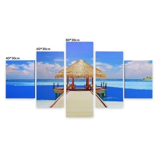 パネルアート　アートパネル　夏　壁飾り