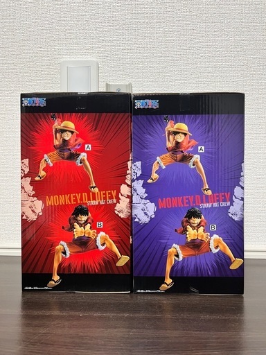 ワンピースMAXIMATIC モンキー・D・ルフィフィギュア2体セット
