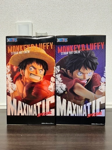 ワンピースMAXIMATIC モンキー・D・ルフィフィギュア2体セット