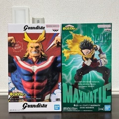 僕のヒーローアカデミア　緑谷出久　デク　オールマイト　フィギュア...