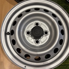 プロボックス　鉄ホイール　新車外しの画像