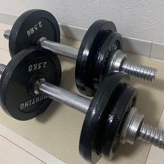 ダンベル　10キロ×2セット　筋トレ　トレーニング器具　　