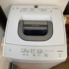 2024年製HITACHI5kg洗濯機の画像
