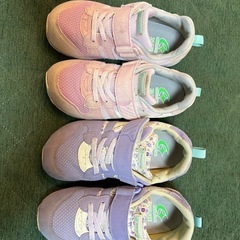 ムーンスター　子ども用シューズ　2足セットの画像