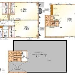 🏡🐶🐈ペット飼育相談可　駐車場2台無料　屋上ルーフバルコニー　広々3LDK戸建て賃貸　糟屋郡宇美町桜原🏡🐶🐈 - 糟屋郡