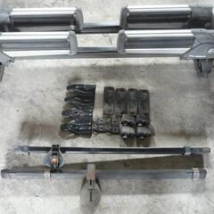 RV-INNO ルーフスノーキャリア　JB23ジムニーにて使用　鍵付　中古の画像