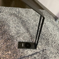 スマホ充電機能付きブラック テーブルライト 約40cm