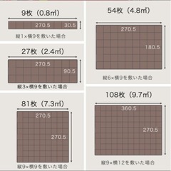 新品　ウッドパネル　63枚ありますの画像