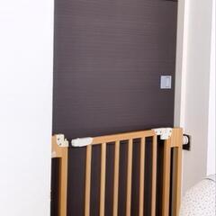 木製ベビーゲートの画像