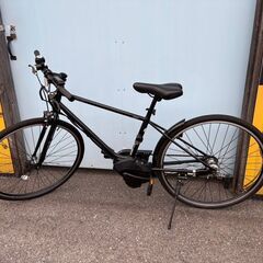 ヤマハ PA70C  PAS CRAIG 2024年モデル マットジェットブラック 電動アシスト自転車 クロスバイク バッテリー8.9Ah 充電器付き 中古 美品の画像