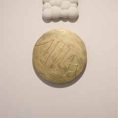 【279】テクスチャーアート　ウェルカムボード　現代アート　インテリア　カフェ
の画像