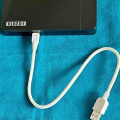 I-O DATA ポータブルDVDドライブ ブラックの画像