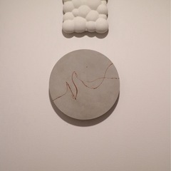 【270】テクスチャーアート　ウェルカムボード　現代アート　インテリア　カフェの画像