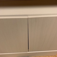 ベルメゾン、キャビネット木製白の画像