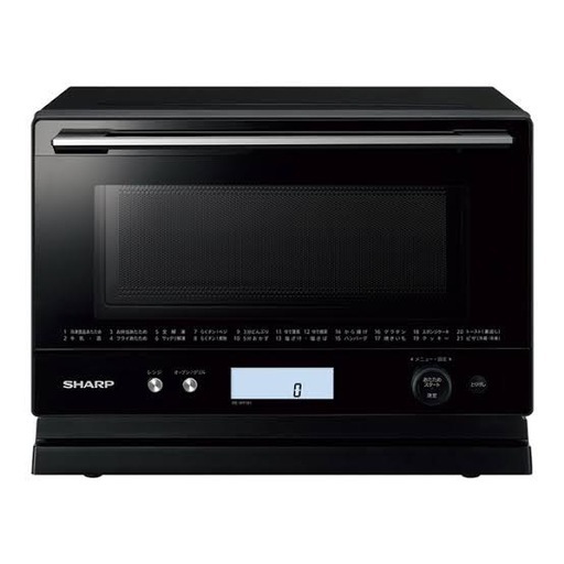 シャープ オーブンレンジ 18L 1段調理 RE-WF182-B ブラック
