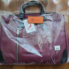 Everwin 日本製 ビジネスバッグ 濃いワイン色　新品、未使用