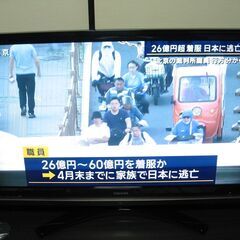 東芝 REGZA 42型 液晶テレビ の画像