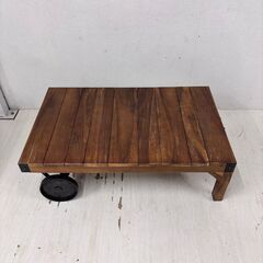  24192  トロリーテーブル　ローテーブル　レトロ　ヴィンテ...