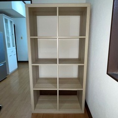 【IKEA】カラックス　棚/本棚 4x2列 週末引き取りにきてく...